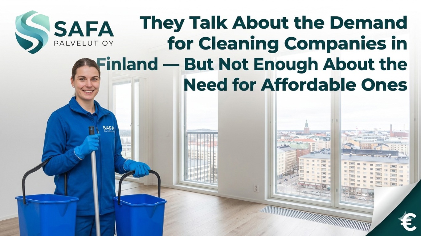 Balancing quality, trust, and affordability in Finland’s growing cleaning industry during challenging economic times.